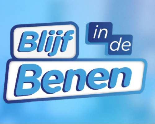 Blijf in de Benen logo