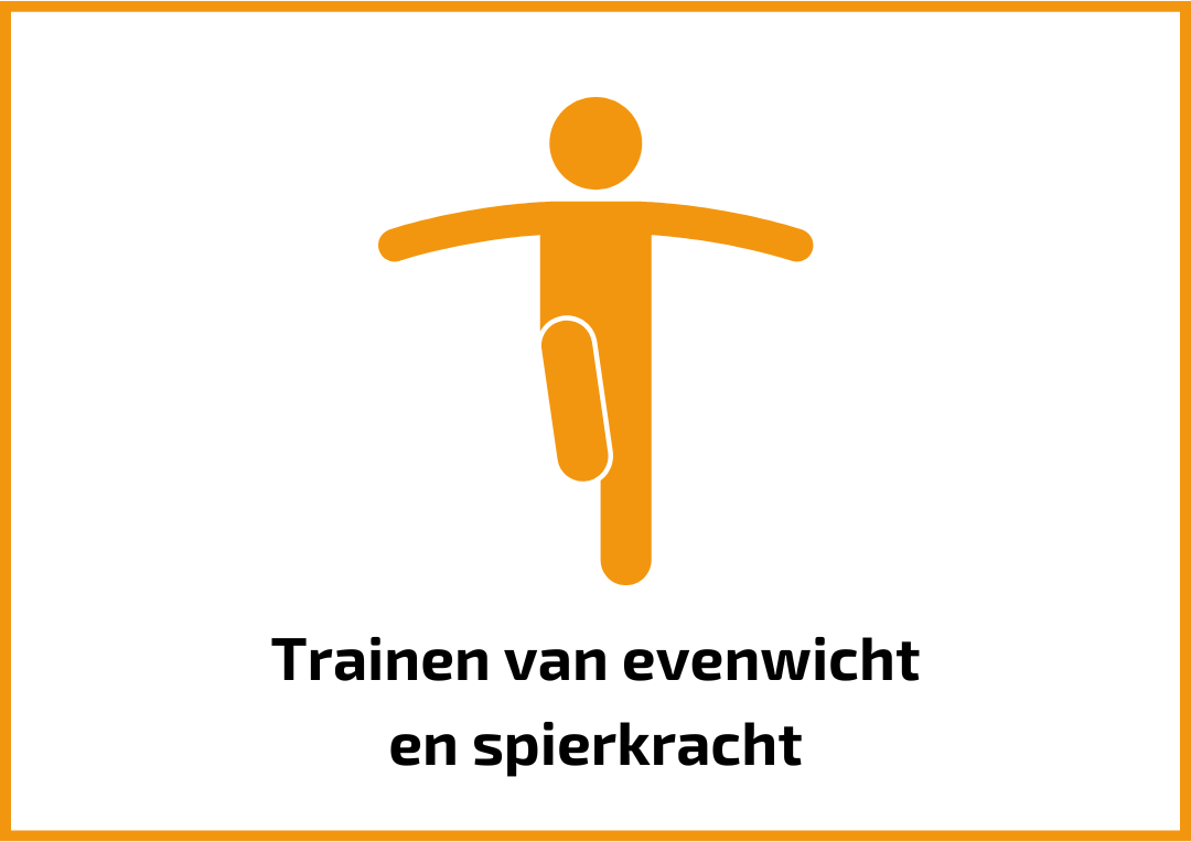 Tips om vallen te voorkomen - Trainen van evenwicht en spierkracht